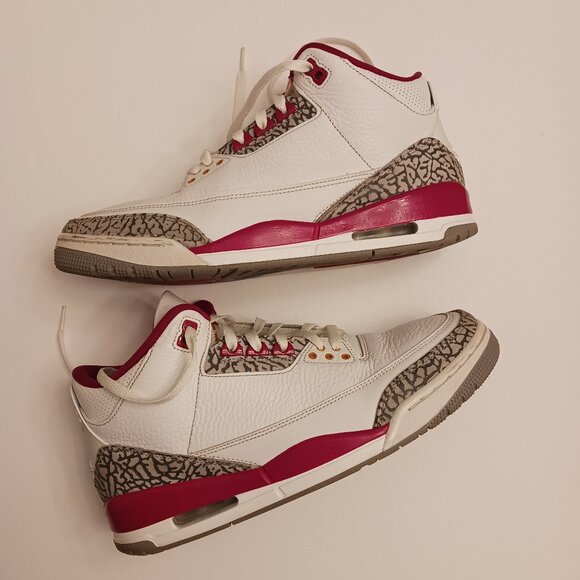 Air Jordan 3 Retro Cardinal Red Size 11 CT8532 126 - Picture 1 of 6